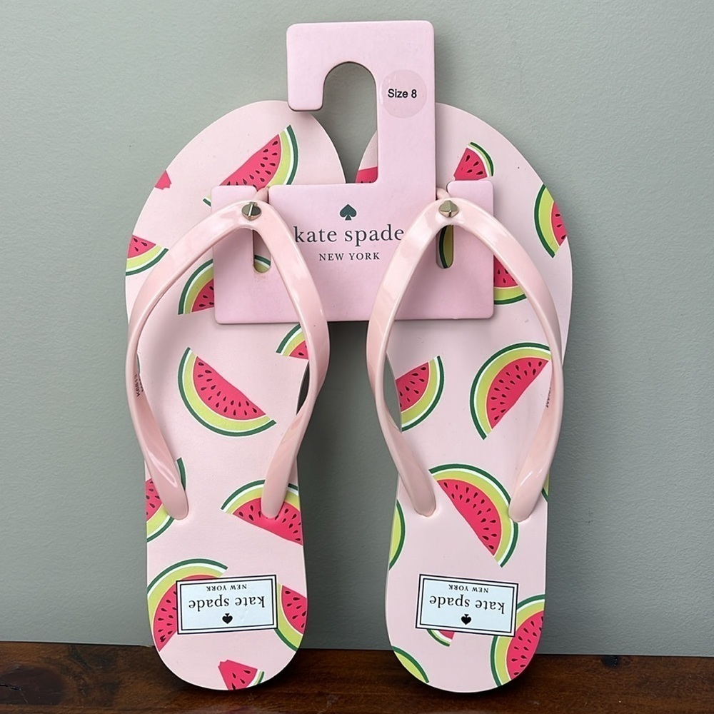 Kate Spade • Pink Watermelon Flops